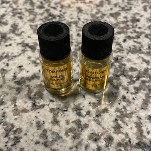 Two samples size Tom Ford perfumes